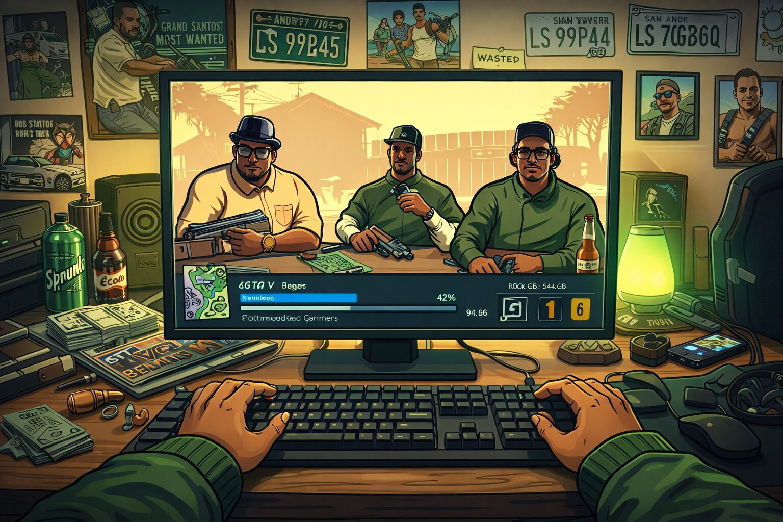 Игровое рабочее место для CRMP